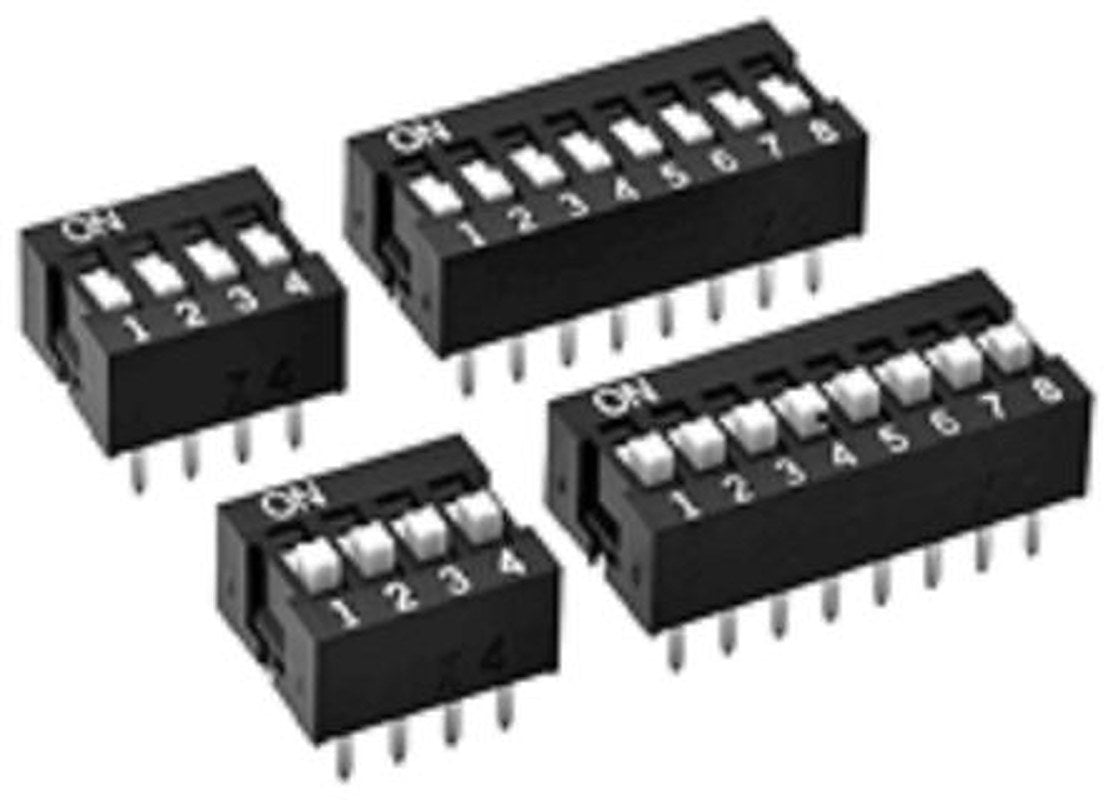 Omron Raised Actuator Rotary Coded DIP Switch