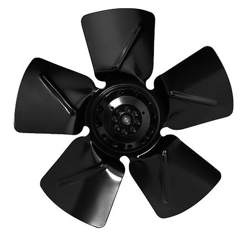 ebm-papst AC Axial Fan, 230V, 1345 m³/h, 75 W, 330 mA Max, IP44 332 mm, 332mm, 86.7 mm