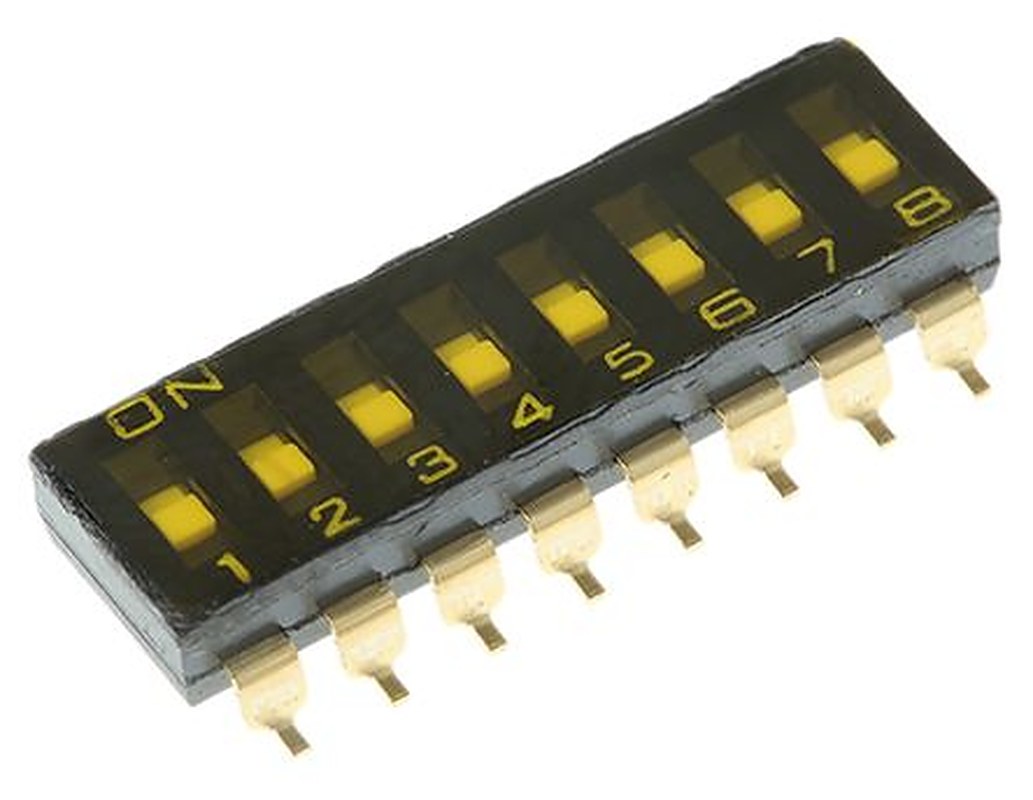 Omron Slide Rotary Coded DIP Switch Surface Mount