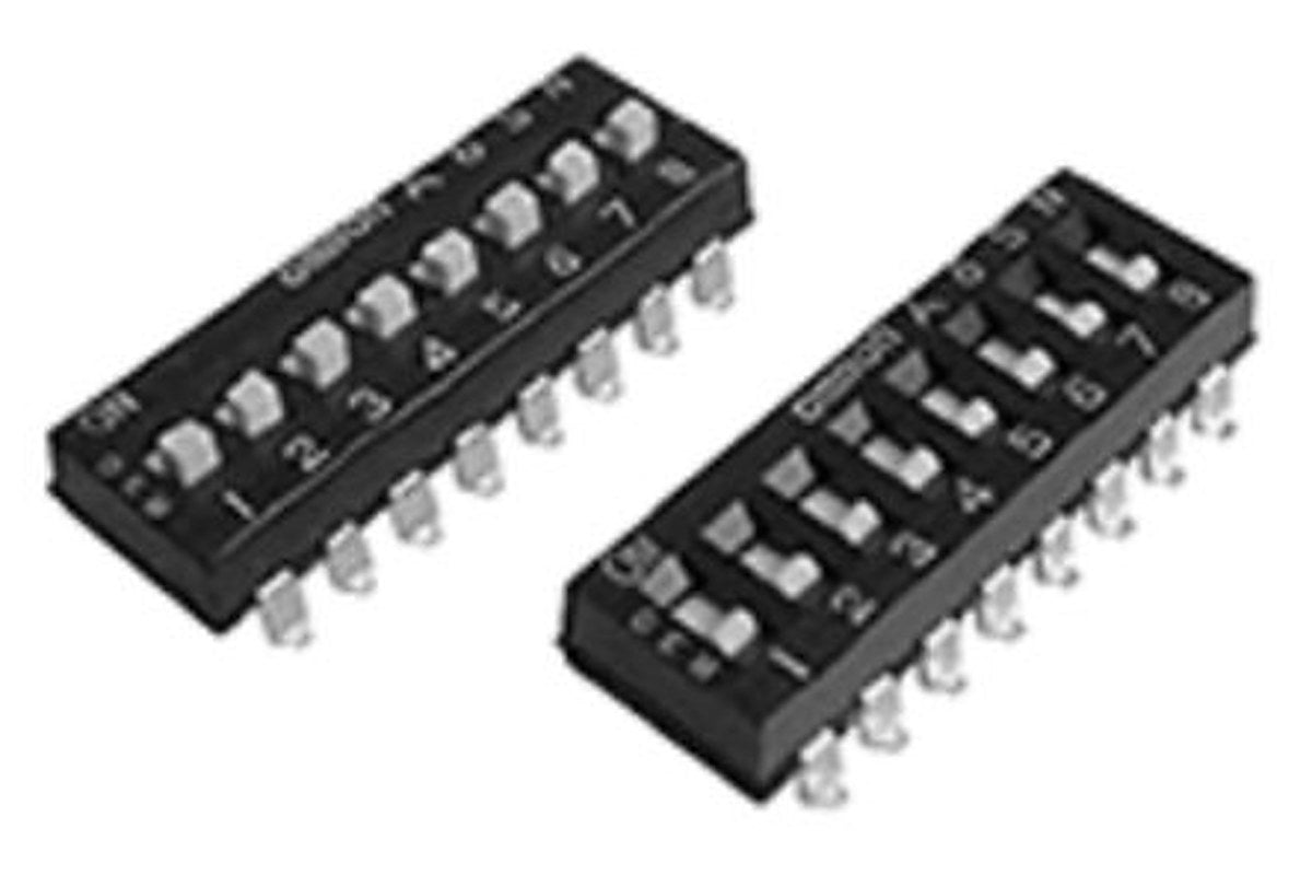 Omron Raised Actuator Rotary Coded DIP Switch