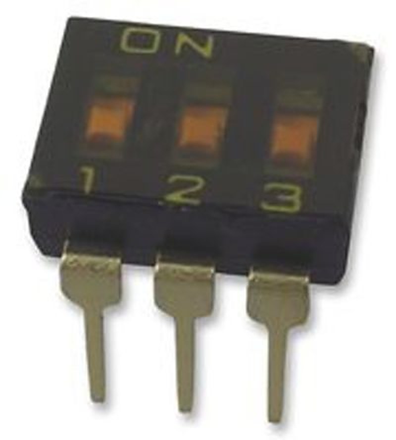 Omron Slide Rotary Coded DIP Switch Through Hole