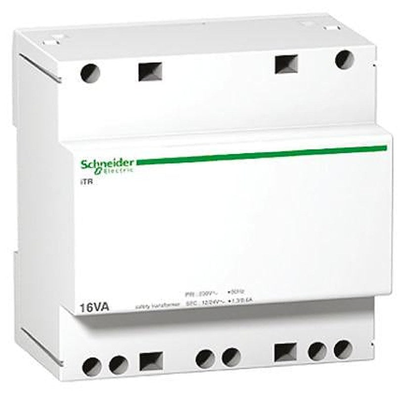 Schneider Electric 25 VA DIN Rail Transformer, 230 V ac Primary, 24 V ac, 12 V Secondary