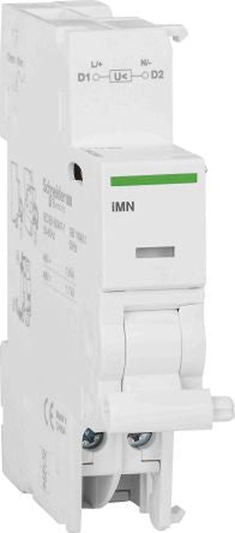 Schneider Electric 48V ac/dc Undervoltage Release Circuit Trip for use with RCA, ISW-NA, iID, IDPN Vigi, iC65, iC60 MCB,