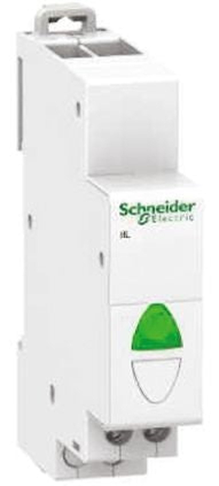 Schneider Electric, Acti9 Control, Flush Green, Red LED Indicator, IPXX, IP20, Round