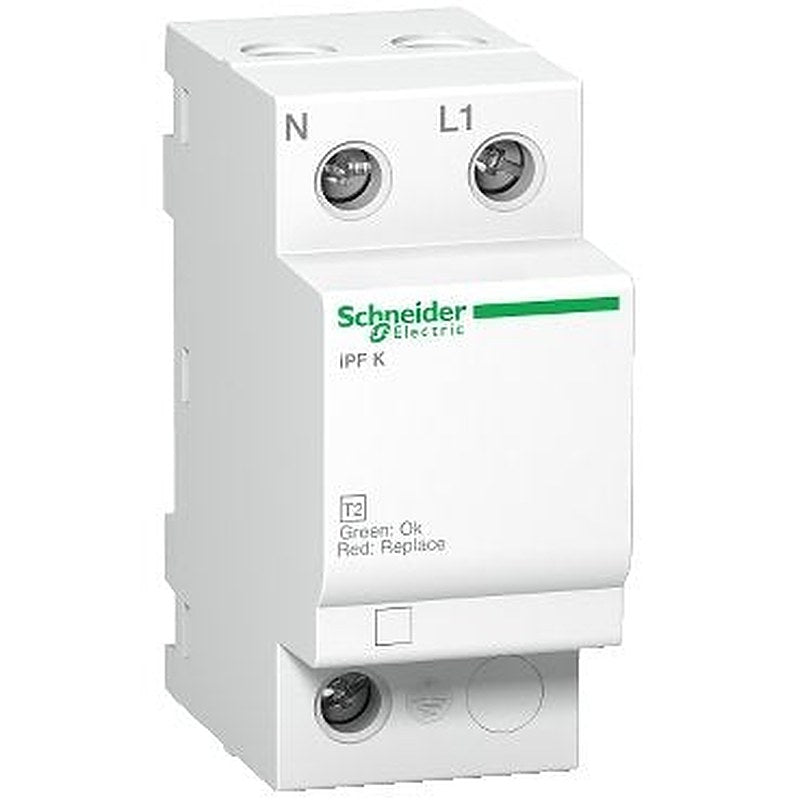 iPF K 40 modular surge arrester - 1 pole + N - 340V (iPF K 40 modular surge arrester) is a Schneider Electric product. Designed for reliable performance and long service life. Available across Iraq — contact us for pricing and delivery options.