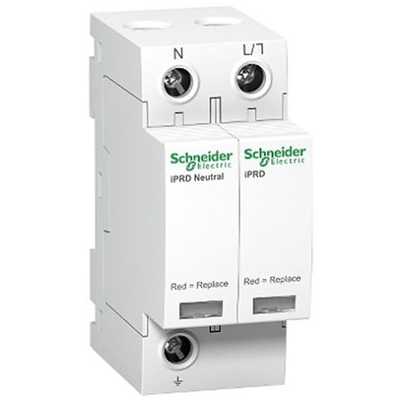 Schneider Electric 1 Phase Industrial Surge Protector, 20 kA, 1.4 kV, DIN Rail