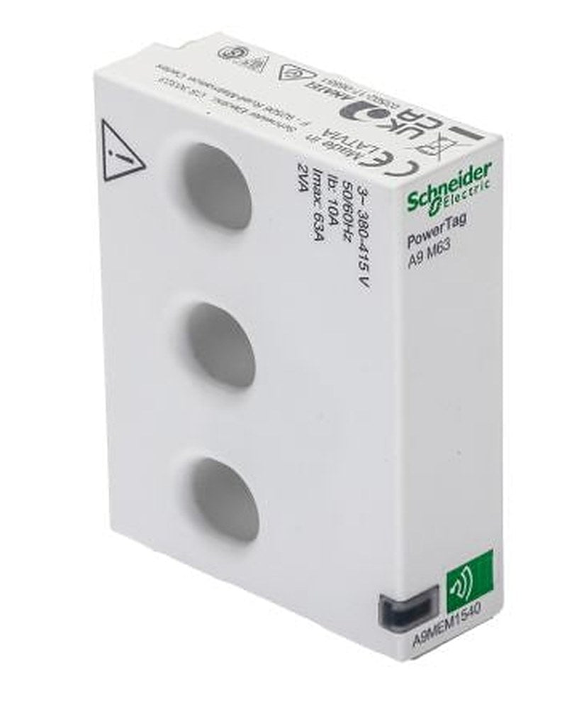 Schneider Electric, Acti9, PowerTag A9, 63A, Energy Sensor, 1 VA, Wireless