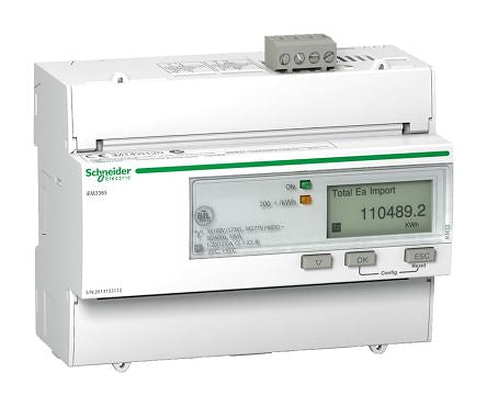 Schneider Electric 3 Phase LCD Energy Meter, Type Electronic