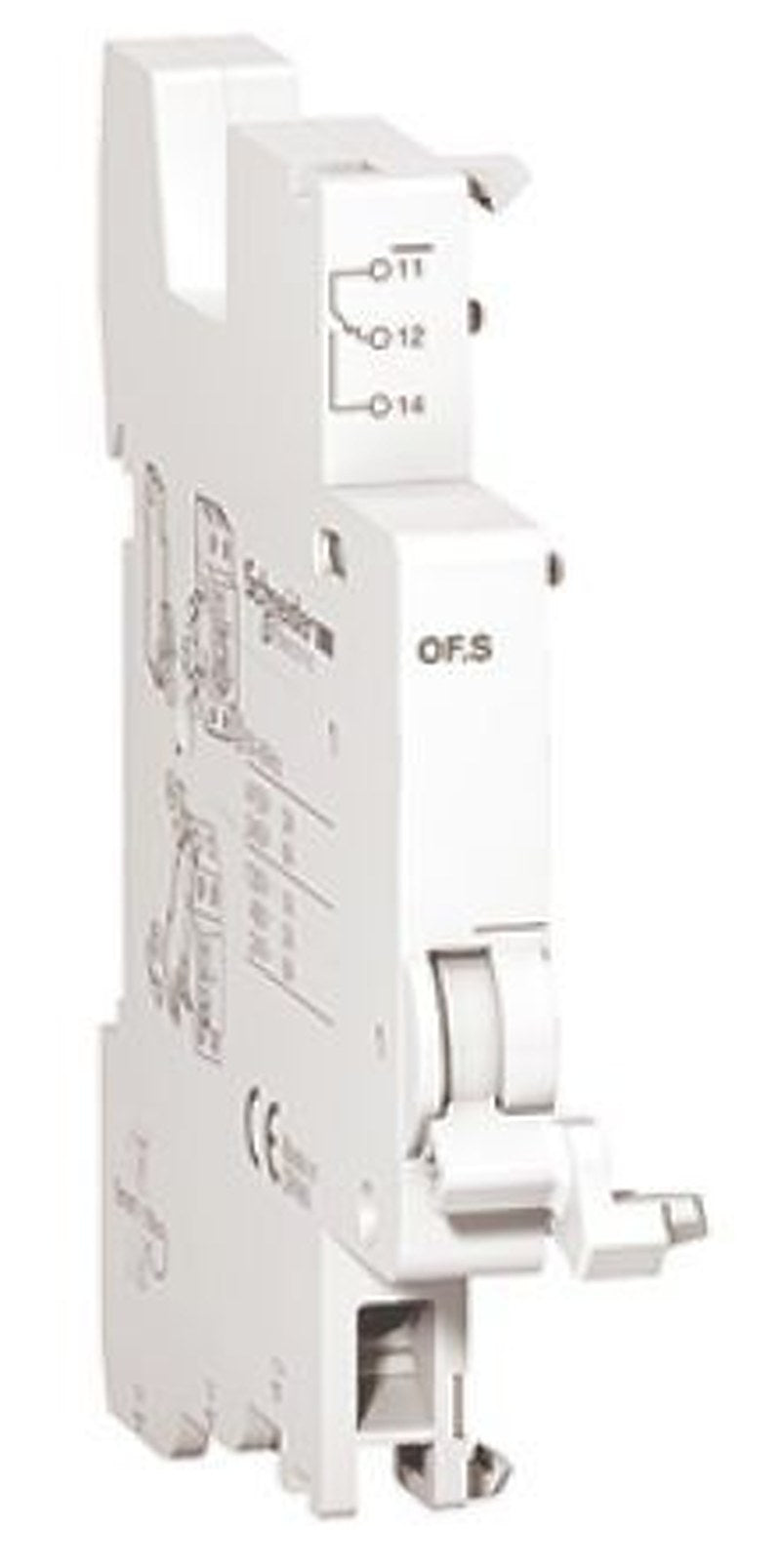 Schneider Electric Auxiliary Contact, 1 Contact, 1 CO, iC60, DIN Rail, 6 A, 250V ac, A9N26923