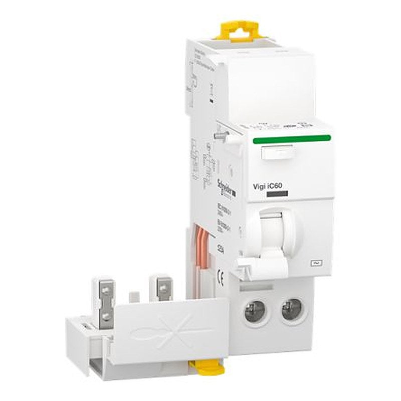 Schneider Electric Acti9 Acti9 iC60 Miniature Circuit Breaker, 2-Pole, 25A, Type AC, 500V ac AC, 10 mA Breaking Capacity
