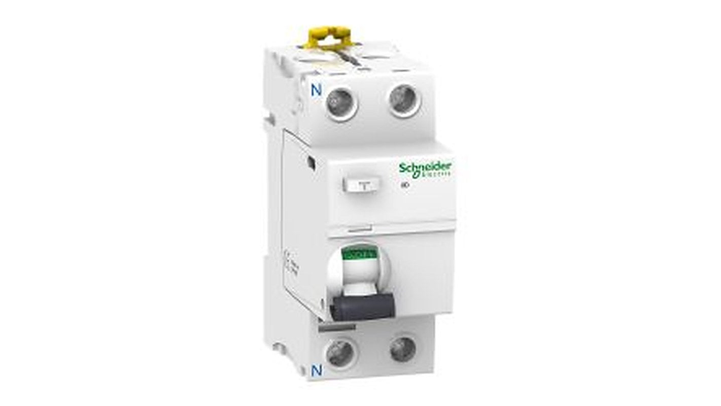 Schneider Electric IID Series Residual Current Circuit Breaker, 80A, 2-Pole, 100 mA, Type AC 240V ac