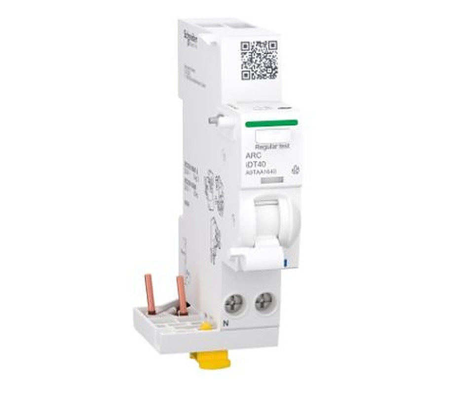 Schneider Electric Acti9 Active iDT40 Series Residual Current Device, 40A, 1-Pole, 30 mA, Voltage Independent 230V ac