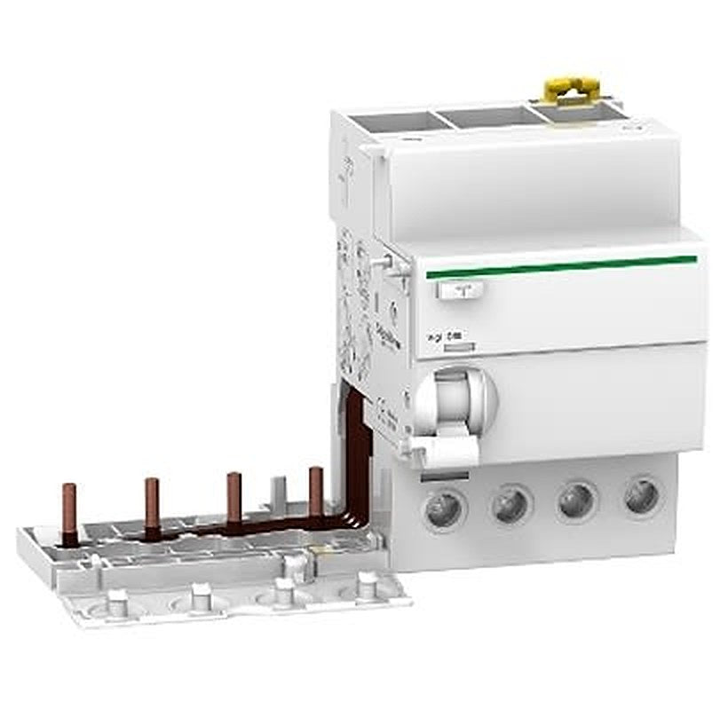 Schneider Electric Acti9 A9V41 Miniature Circuit Breaker, 4-Pole, 40A, 500V ac AC