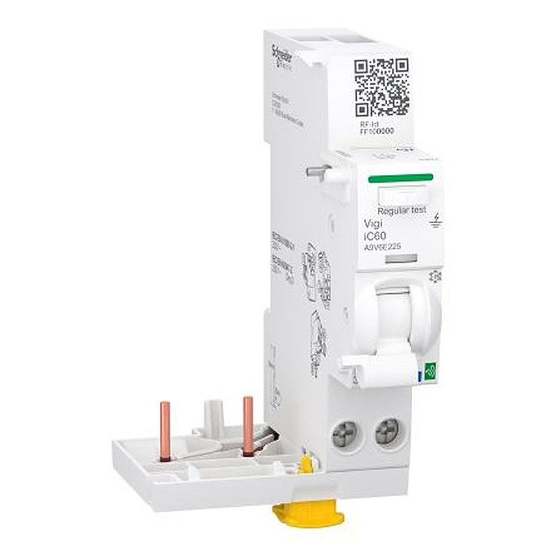 Schneider Electric Acti9 Active Vigi iC60 Miniature Circuit Breaker, 2-Pole, 25A, Type A-SI, 230V ac AC