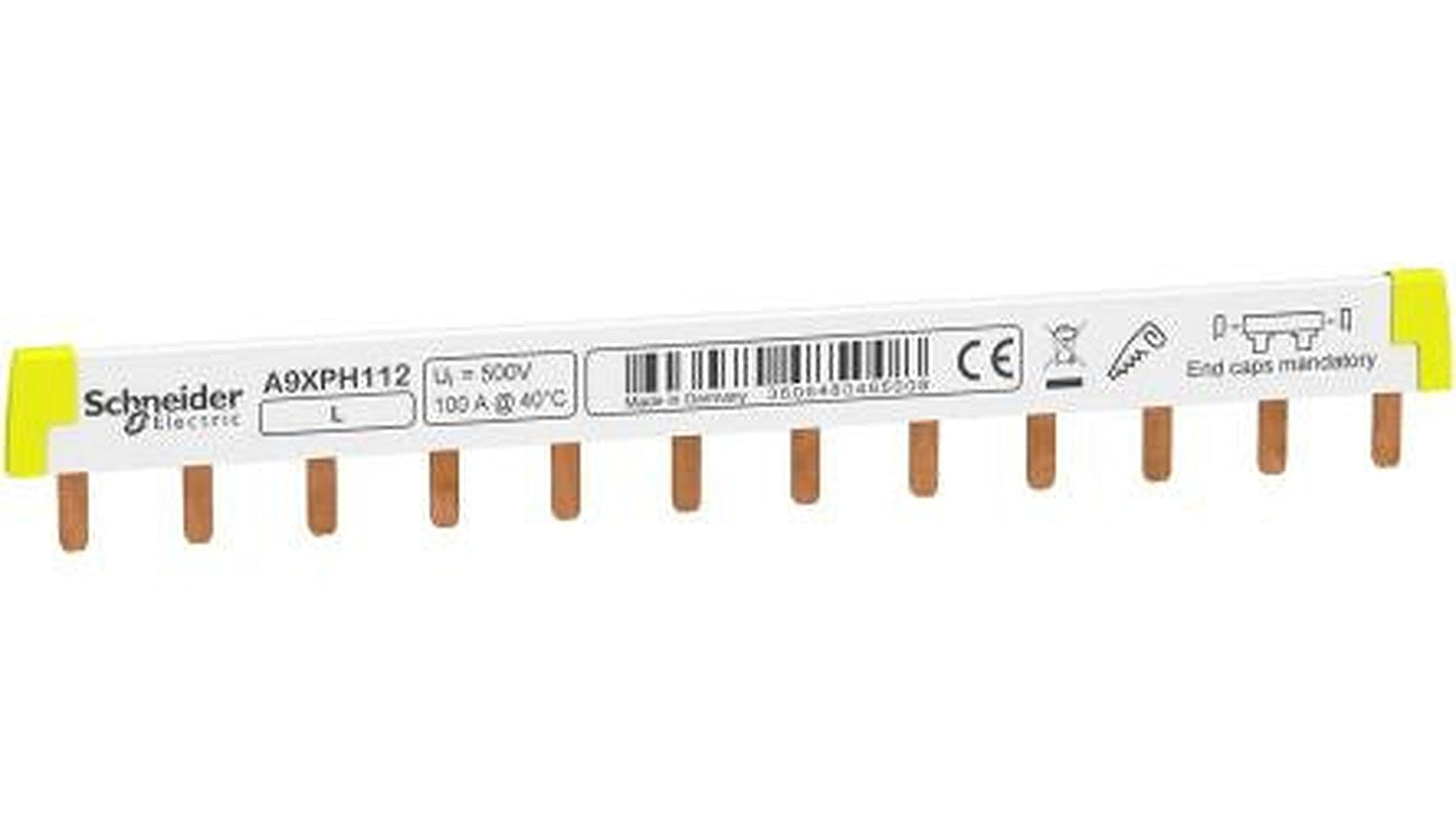 Schneider Electric Acti9 Acti9 1 Phase Busbar, 415 V ac, 18 mm Pitch
