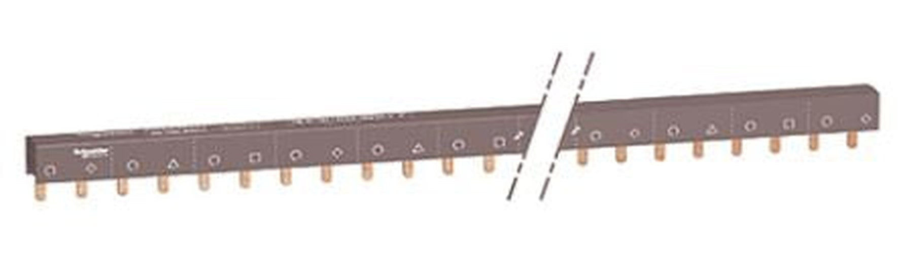 Schneider Electric Acti9 Acti9 4 Phase Busbar, 415 V ac, 18 mm Pitch