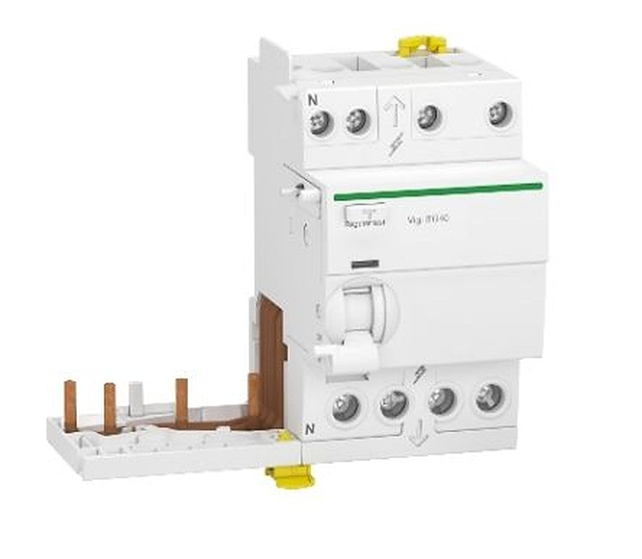 Schneider Electric Acti9 Series Residual Current Circuit Breaker, 40A, 3-Pole, 300 mA, Type AC, 500 A 230V ac