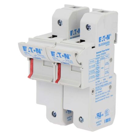 Eaton 125A Fuse Holder for 22 x 58 mm, SP+N-Pole, 690V