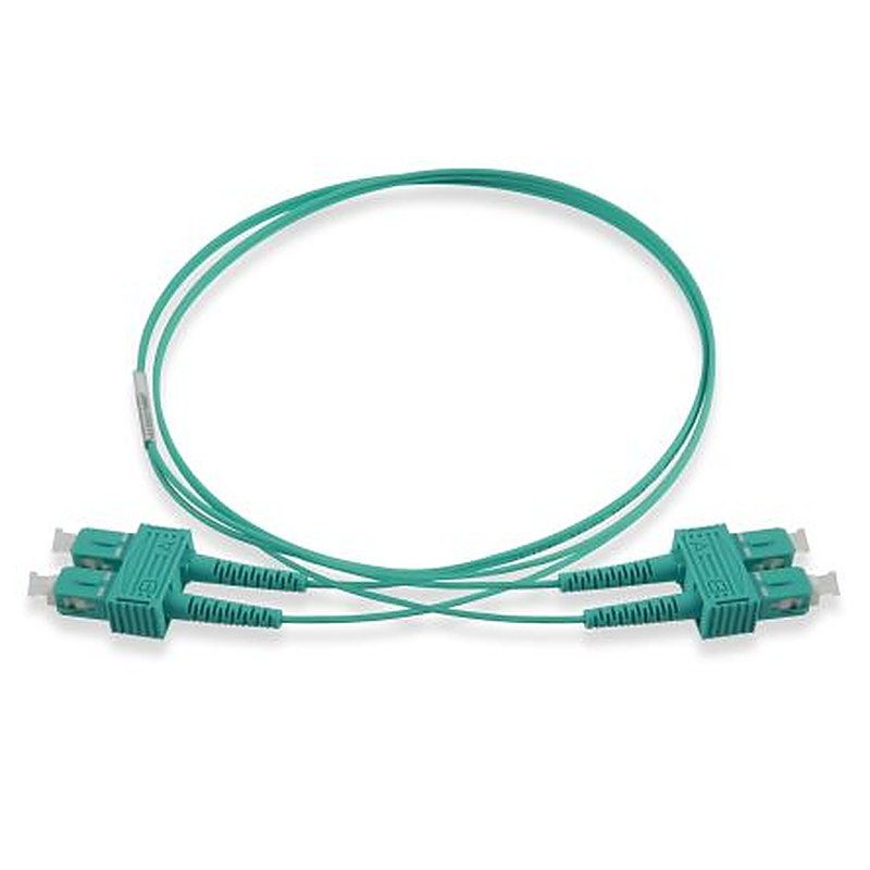 Schneider Electric SC to to SC Fibre Optic Cable Ceramic: LC Connector Ferrule, Thermoplastic, Thermoplastic Elastomer,