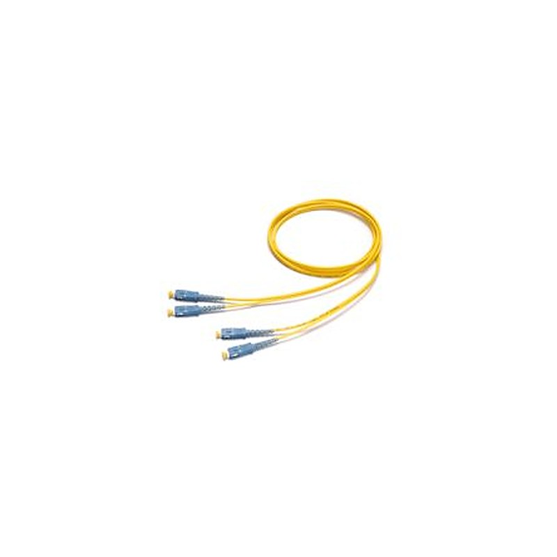 Schneider Electric LC to Fibre Optic Cable, Yellow, 1 m