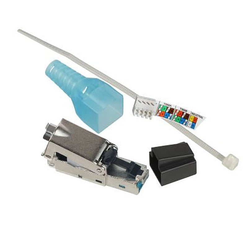 Schneider Electric Actassi Series RJ45 Plug Male, Cable STP Shield Straight 1 Way