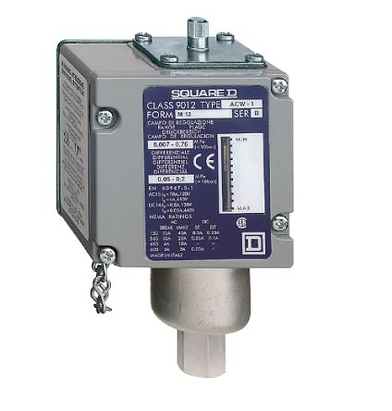 Telemecanique Sensors OsiSense XM Series Pressure Switch 0.07 bar 7.6 bar