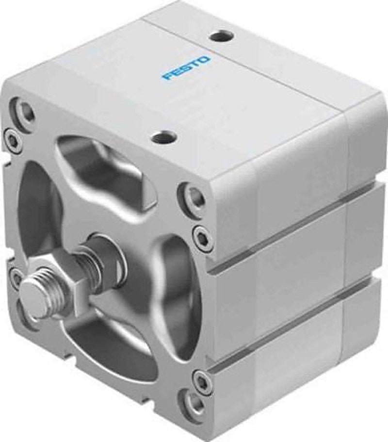 Festo Pneumatic Compact Cylinder - 577202 100 mm Bore, 25 mm ADN Series, Double Acting Acting