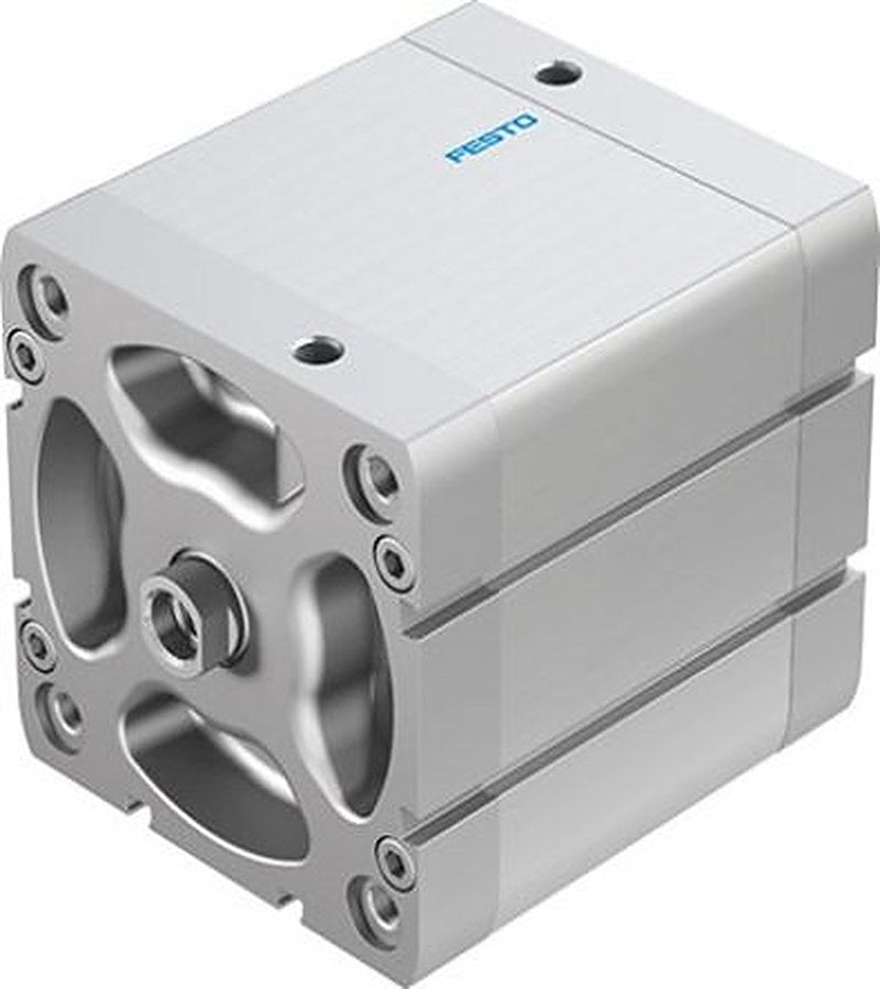 Festo Pneumatic Compact Cylinder - 577197 100 mm Bore, 60 mm ADN Series, Double Acting Acting