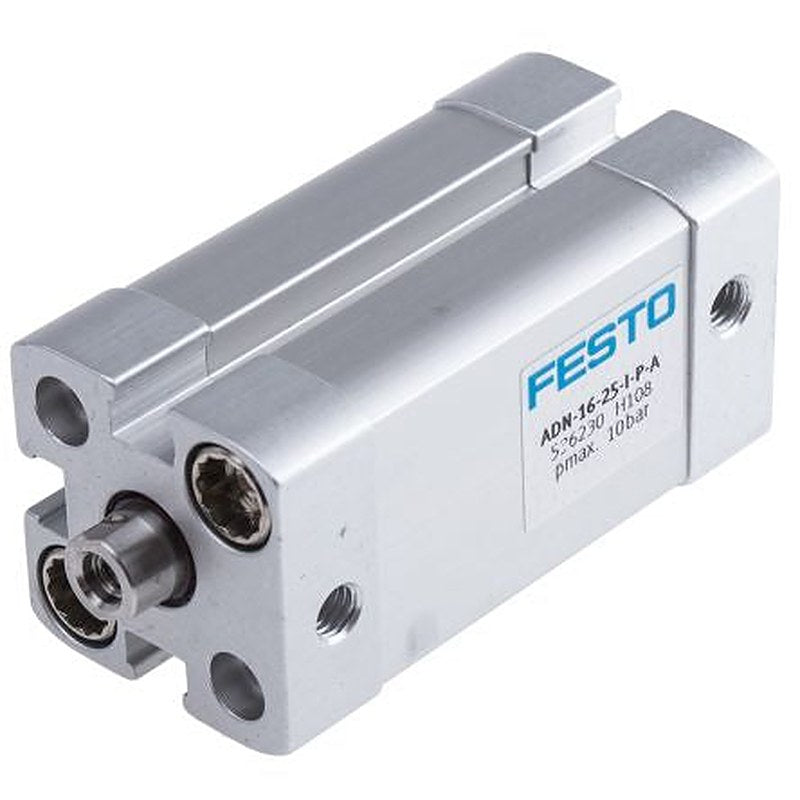 Festo Pneumatic Cylinder - 536230 16 mm Bore, 25 mm ADN Series, Double Acting Acting