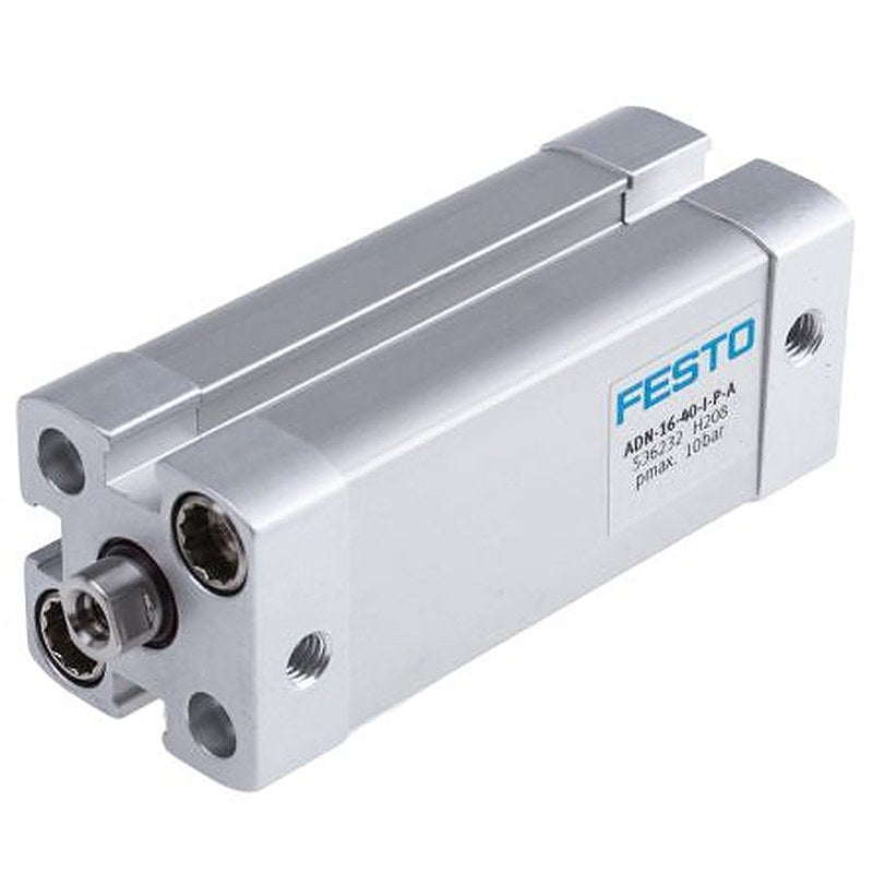 Festo Pneumatic Cylinder - 536232 16 mm Bore, 40 mm ADN Series, Double Acting Acting