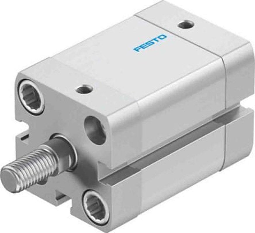 Festo Pneumatic Compact Cylinder - 577184 25 mm Bore, 20 mm ADN Series, Double Acting Acting