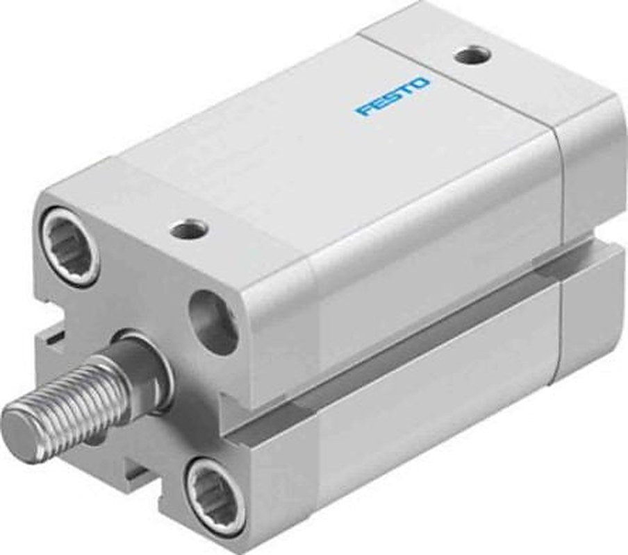 Festo Pneumatic Compact Cylinder - 577186 25 mm Bore, 30 mm ADN Series, Double Acting Acting