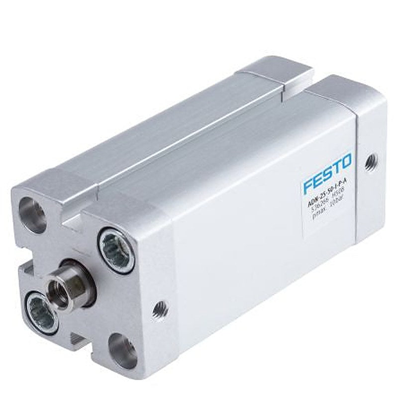 Festo Pneumatic Cylinder - 536266 25 mm Bore, 50 mm ADN Series, Double Acting Acting