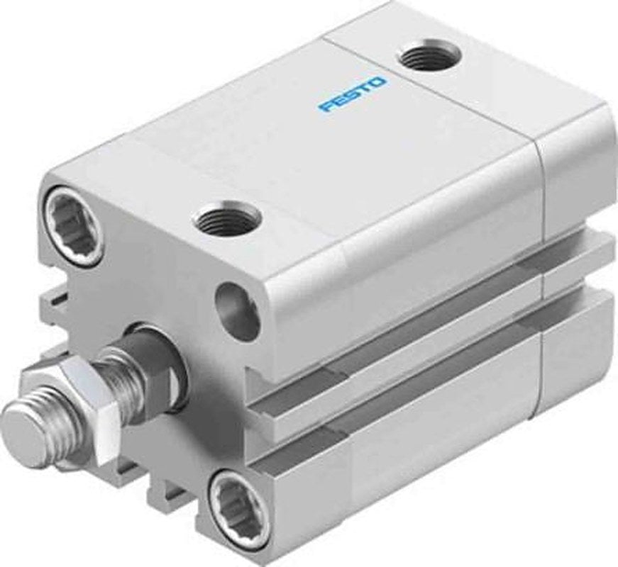 Festo Pneumatic Compact Cylinder - 572658 32 mm Bore, 25 mm ADN-32-25-A-PPS-A Series, Double Acting Acting