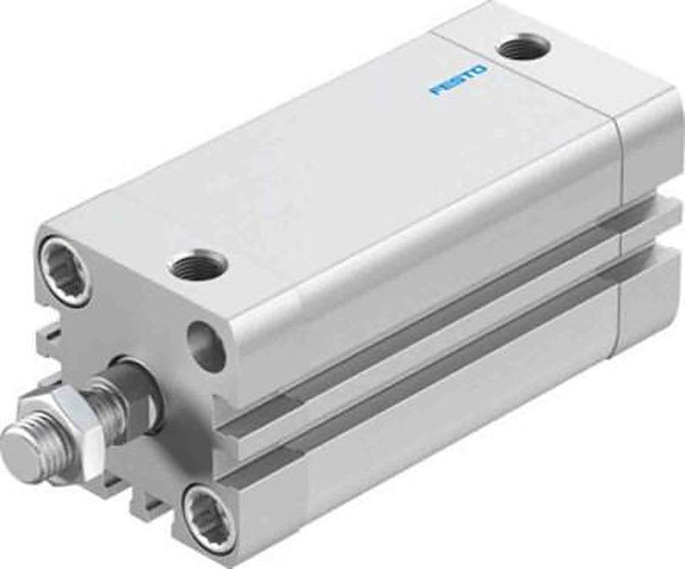 Festo Pneumatic Compact Cylinder - 572662 32 mm Bore, 60 mm ADN Series, Double Acting Acting