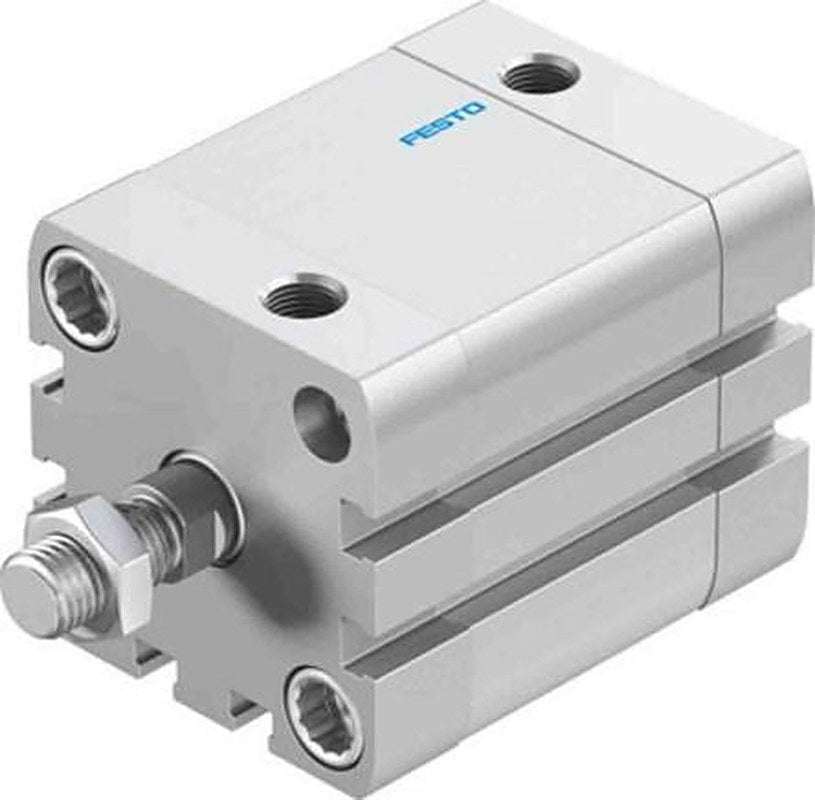 Festo Pneumatic Compact Cylinder - 572676 40 mm Bore, 25 mm ADN Series, Double Acting Acting