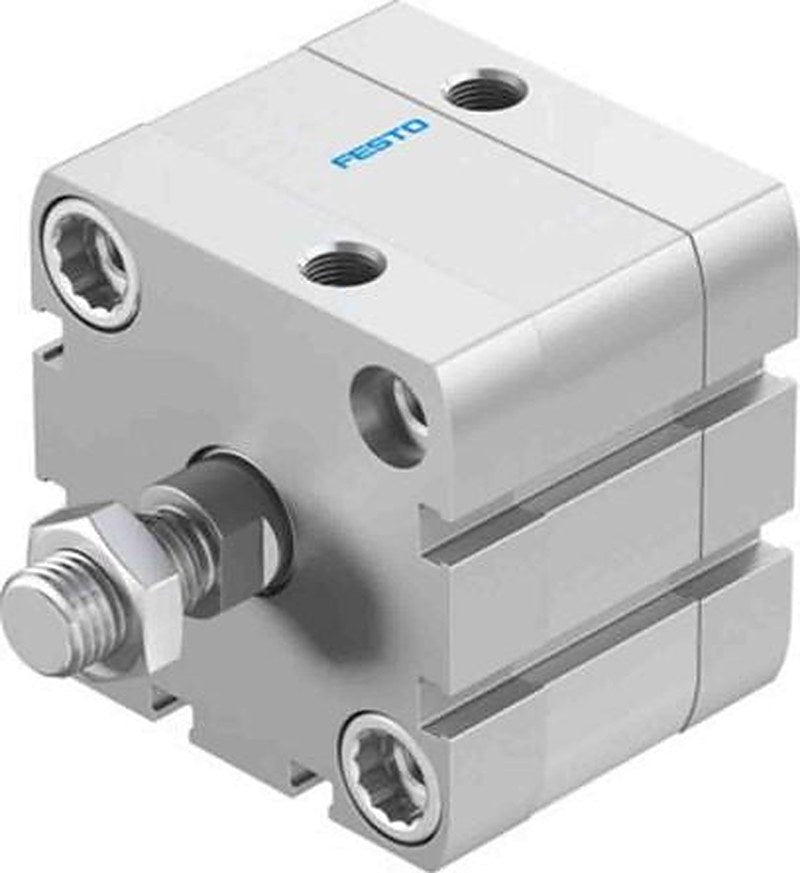 Festo Pneumatic Compact Cylinder - 572691 50 mm Bore, 10 mm ADN Series, Double Acting Acting