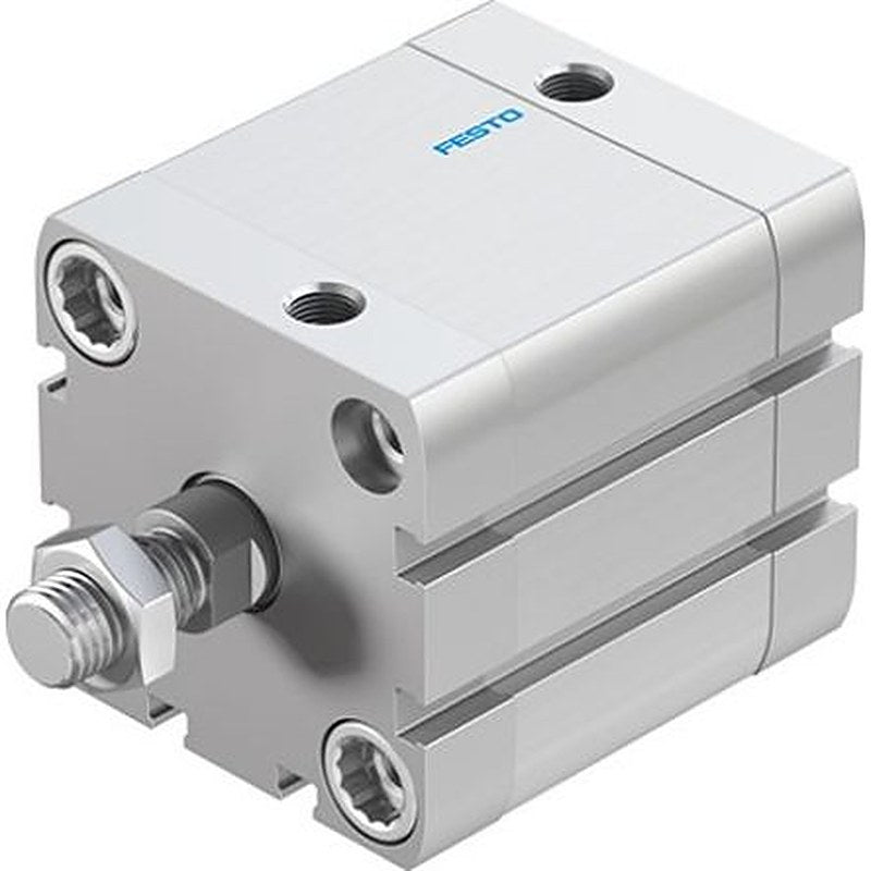 Festo Pneumatic Compact Cylinder - ADN-50-35-A-PPS-A 50 mm Bore, 35 mm ADN Series, Double Acting Acting