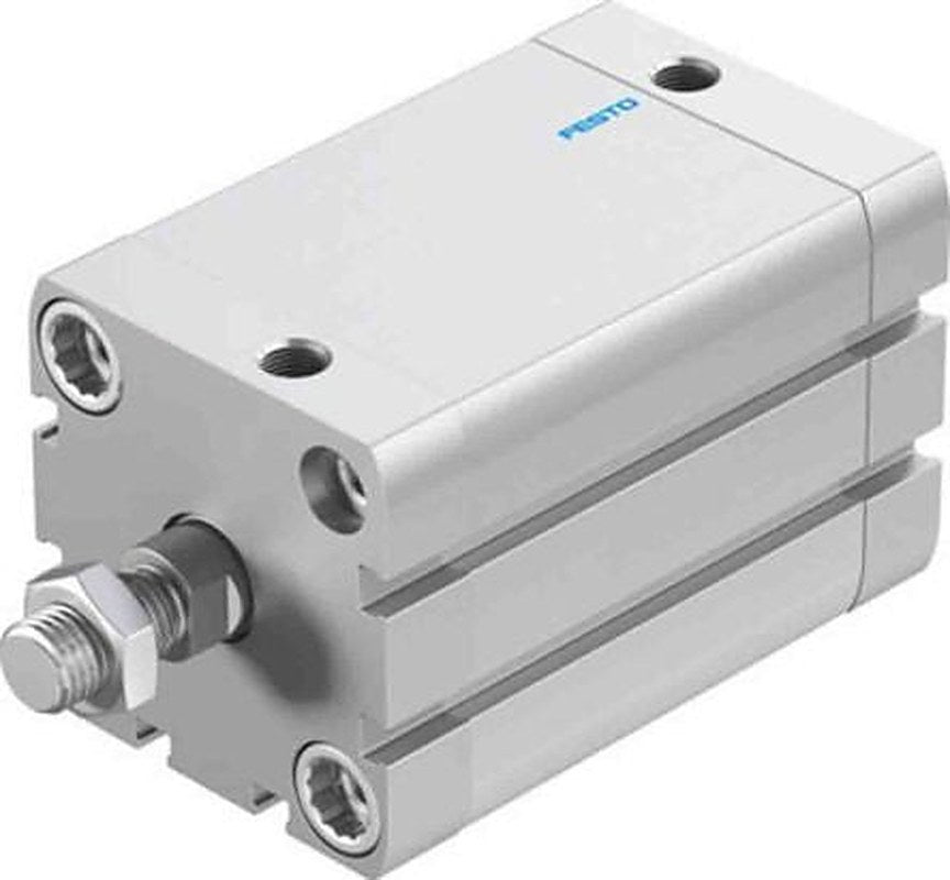 Festo Pneumatic Compact Cylinder - 572698 50 mm Bore, 60 mm ADN Series, Double Acting Acting