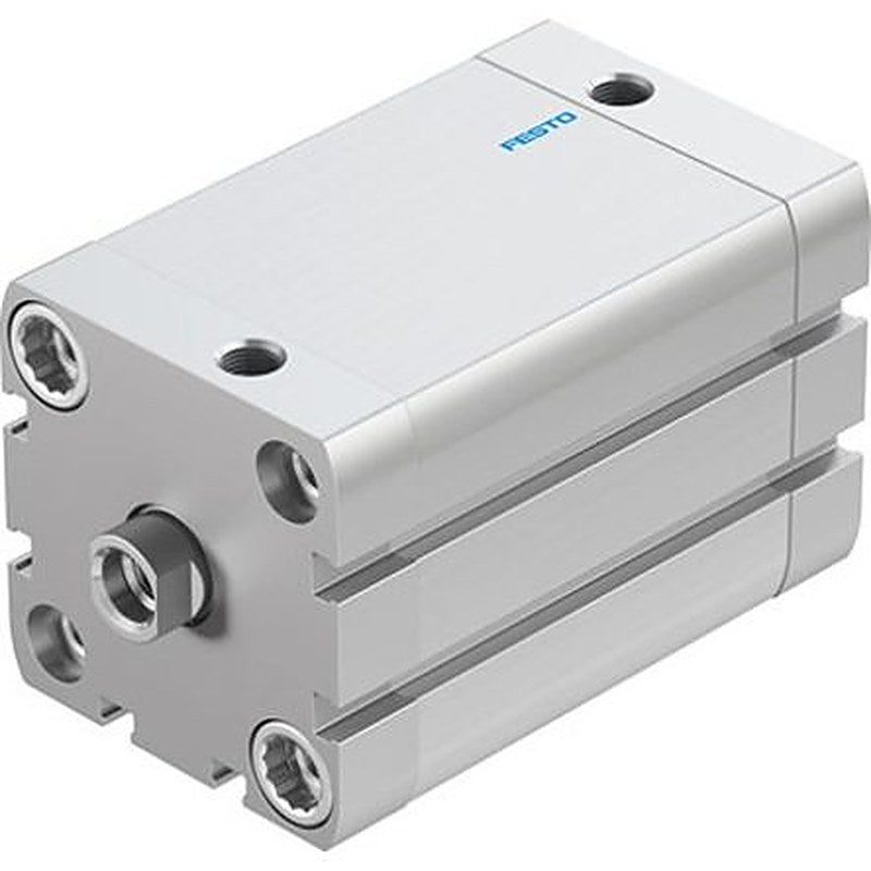 Festo Pneumatic Compact Cylinder - ADN-50-70-I-P-A 50 mm Bore, 70 mm ADN Series, Double Acting Acting
