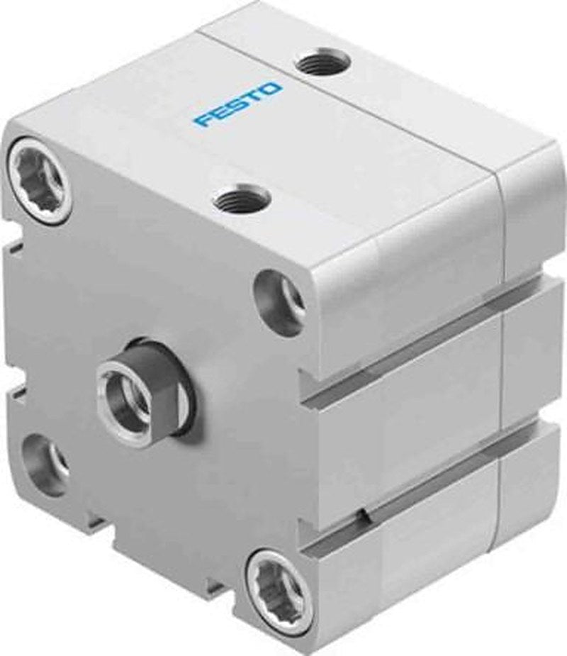Festo Pneumatic Compact Cylinder - 572700 63 mm Bore, 10 mm ADN-63-10-I-PPS-A Series, Double Acting Acting