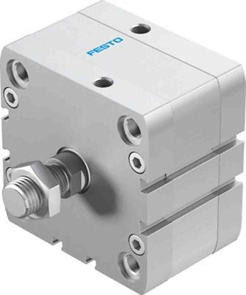 Festo Pneumatic Compact Cylinder - 572727 80 mm Bore, 10 mm ADN Series, Double Acting Acting