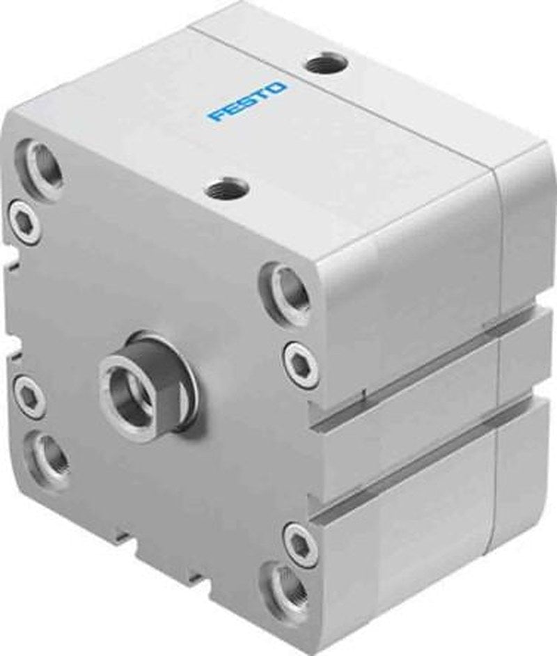 Festo Pneumatic Compact Cylinder - 572719 80 mm Bore, 15 mm ADN Series, Double Acting Acting