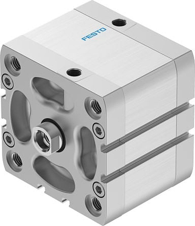 Festo Pneumatic Compact Cylinder - 536366 80 mm Bore, 25 mm ADN Series, Double Acting Acting