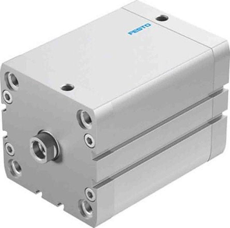Festo Pneumatic Compact Cylinder - 572726 80 mm Bore, 80 mm ADN-80-80-I-PPS-A Series, Double Acting Acting