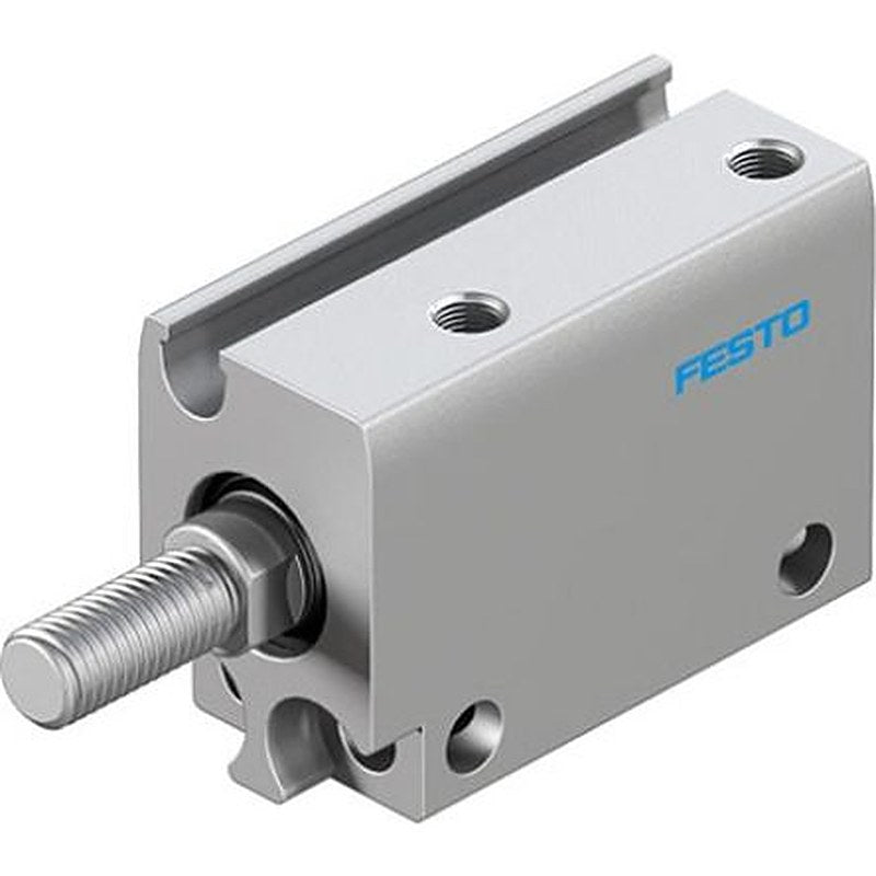 Festo Pneumatic Compact Cylinder - ADN-S-10-10-A-A-F1A 10 mm Bore, 10 mm ADN Series, Double Acting Acting