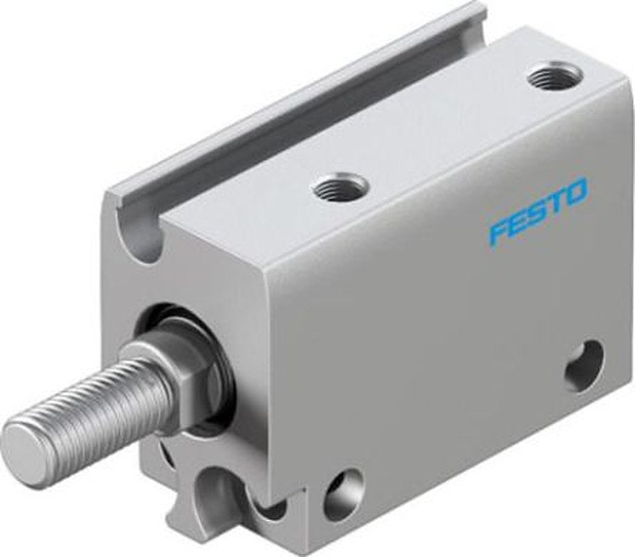 Festo Pneumatic Compact Cylinder - 8080590 10 mm Bore, 10 mm ADN Series, Double Acting Acting