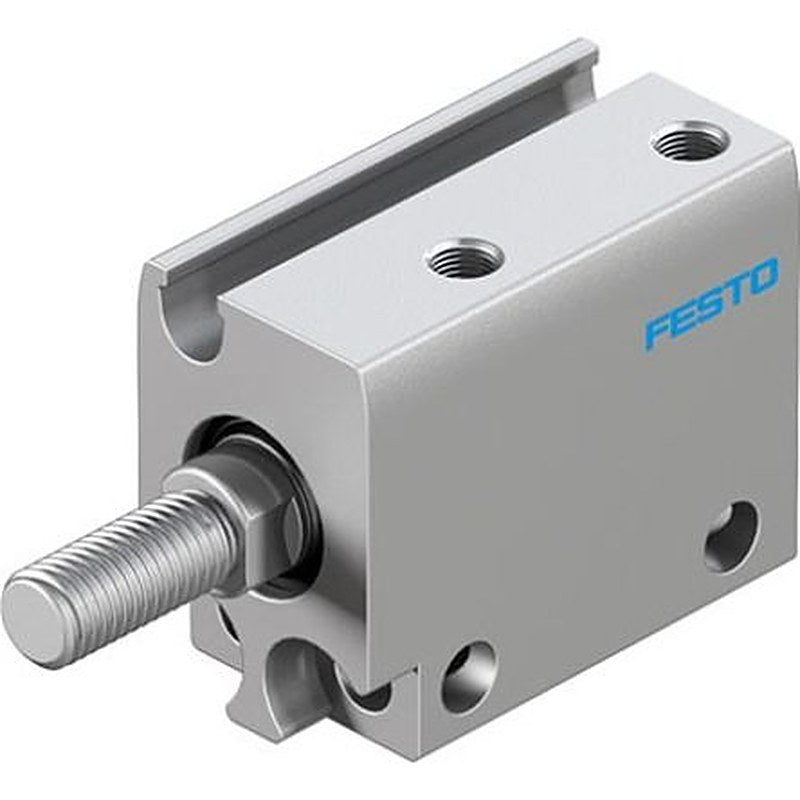 Festo Pneumatic Compact Cylinder - ADN-S-10-10-A-F1A 10 mm Bore, 10 mm ADN Series, Double Acting Acting