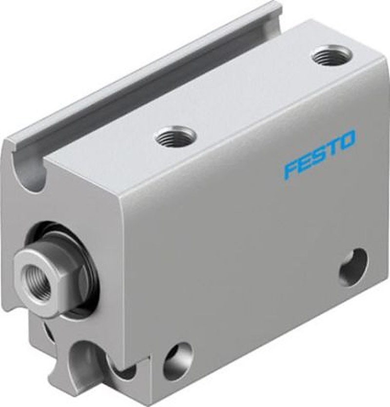 Festo Pneumatic Compact Cylinder - 5177085 10 mm Bore, 10 mm ADN Series, Double Acting Acting
