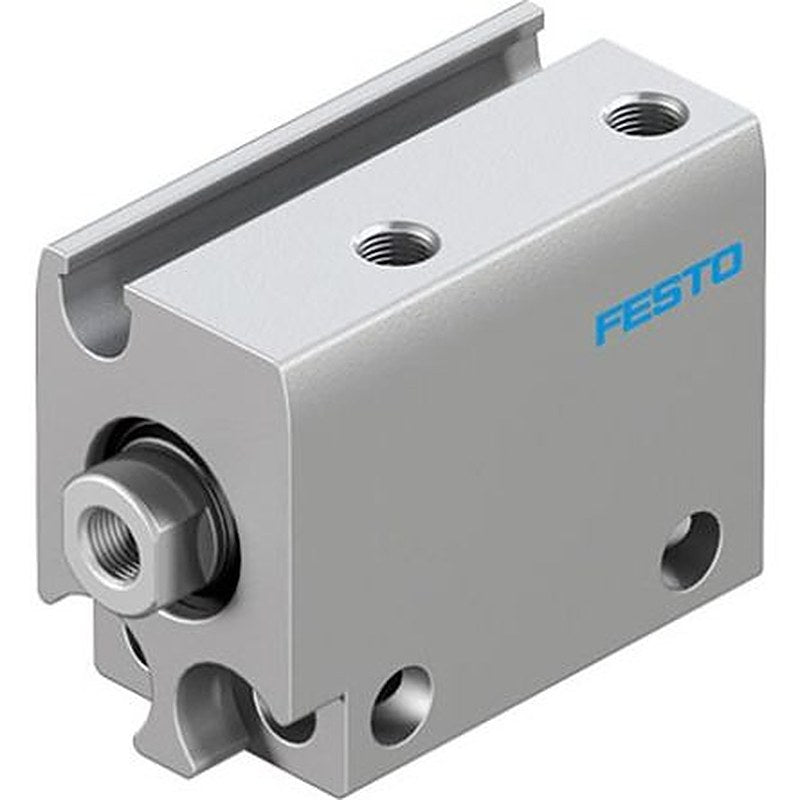 Festo Pneumatic Compact Cylinder - ADN-S-10-10-I-F1A 10 mm Bore, 10 mm ADN Series, Double Acting Acting